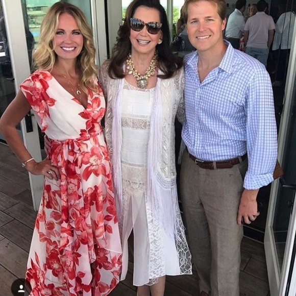 eliza j high low dress